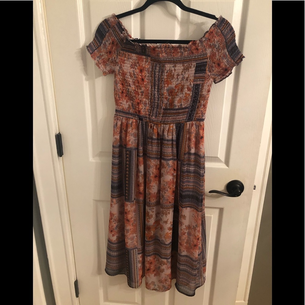 Multi Color Pretty Summer Dress